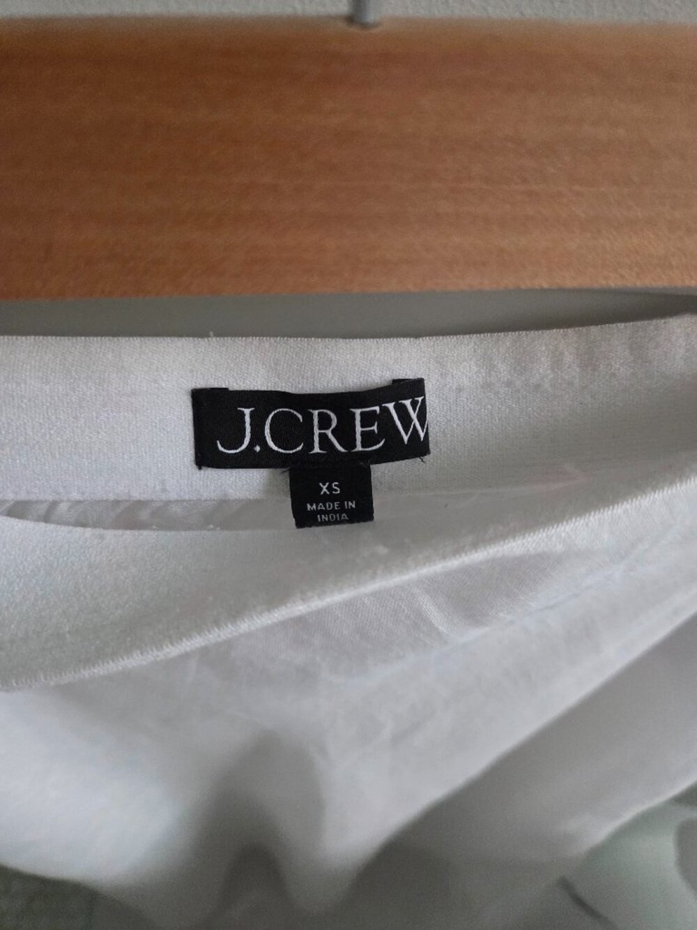 Jcrew Gwyneth Linen slip skirt XS white - Picture 8 of 8
